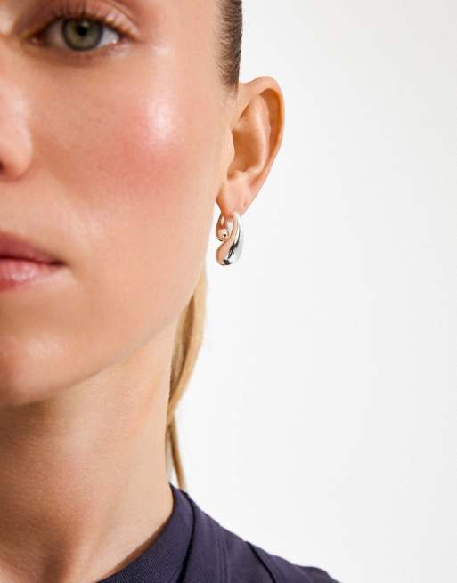 Pilgrim Jennings earrings in silver plated, 4 of 4