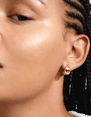 Pilgrim - Jua - Boucles d'oreilles en plaqué or-Doré