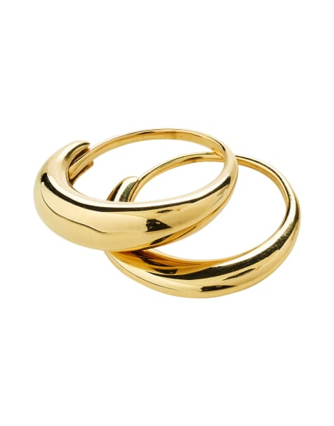 Pilgrim Kaisyn Ring 2-in-1-Set in Goldplattierung - view 1