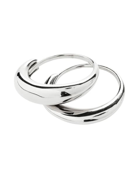 Pilgrim - Kaisyn - Set di anelli 2 in 1 placcati argento - view 1