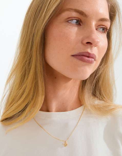 Pilgrim ketting met goudlaag - view 1