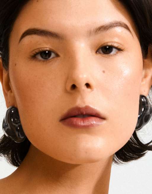 Pilgrim - Lian - Boucles d'oreilles en plaqué argent, 4 de 4