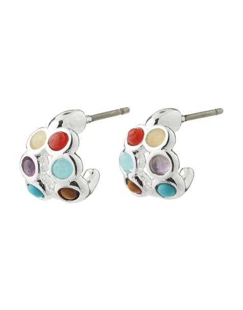 Pilgrim Lonnie earrings in silver plated - view 1