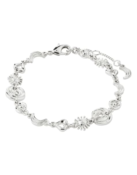 Pilgrim Misha armband i silverpläterad - view 1