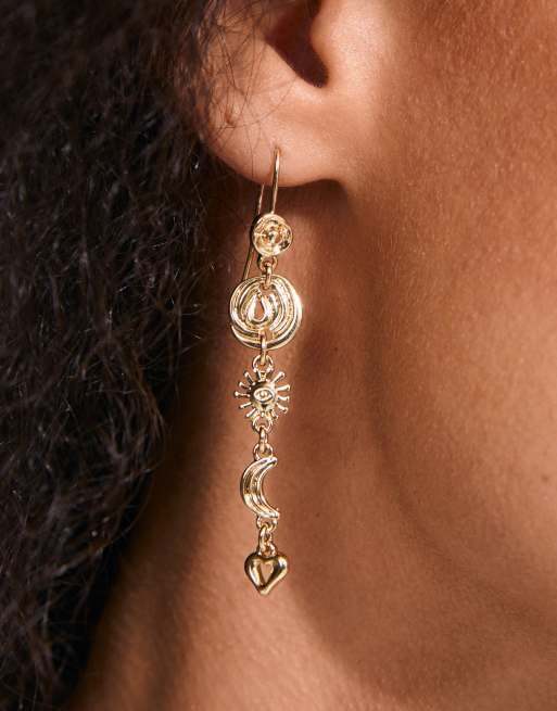 Pilgrim Misha earrings in gold plated, 4 of 4