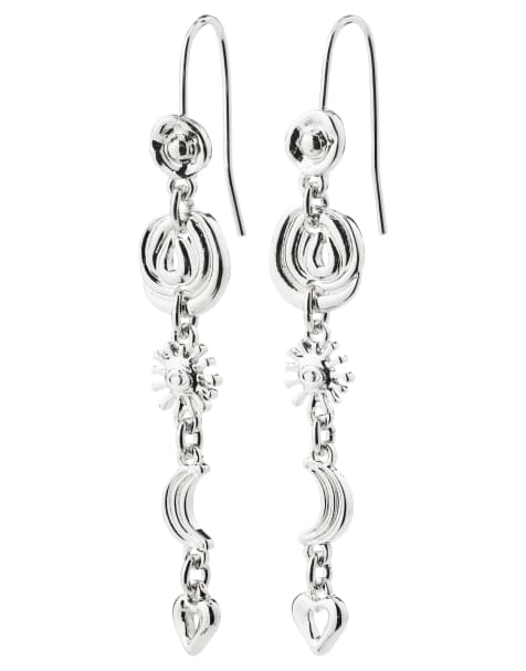 Pilgrim Misha earrings in silver plated - view 1