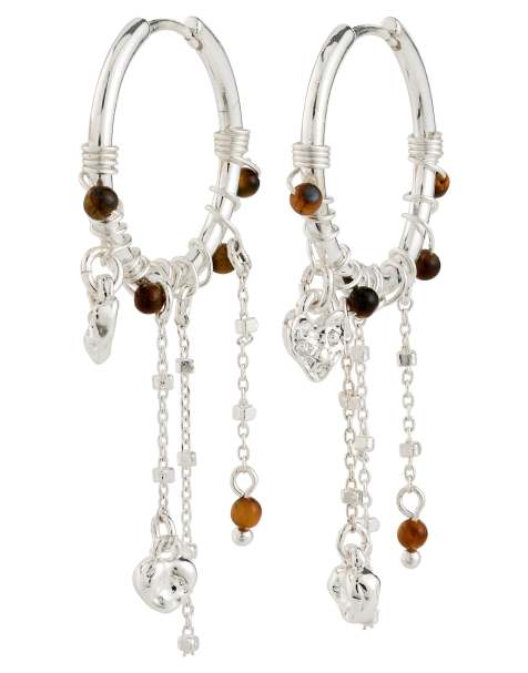 Pilgrim Mylan earrings in silver plated - view 1