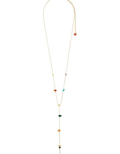 Pilgrim Nari ynecklace in gold plated - view 1