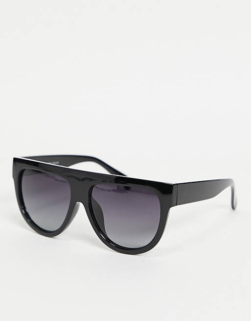 Pilgrim norena chunky sunglasses in black