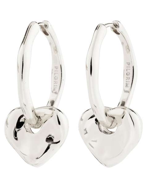 Pilgrim – Nova – Versilberte Ohrringe - view 1