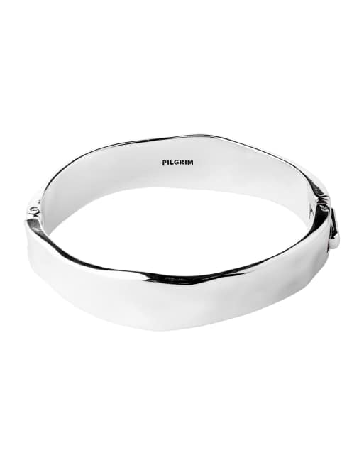Pilgrim Now bangle in silver plated, 2 of 4