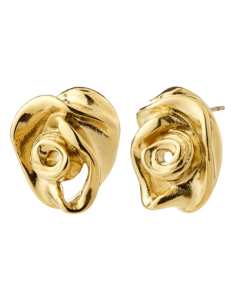 Pilgrim Ohrstecker in Goldoptik - view 1