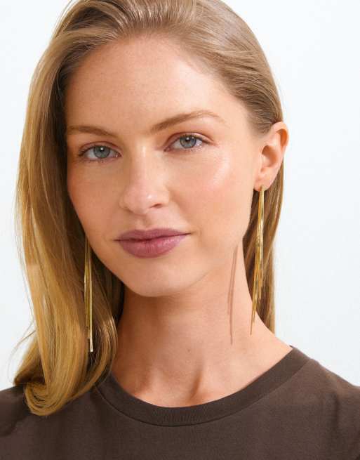 Pilgrim Olanor earrings in gold plated, 4 of 4