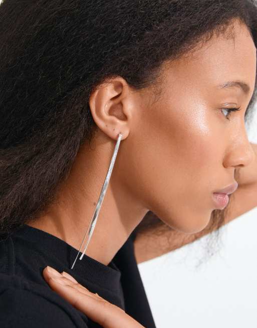 Pilgrim Olanor earrings in silver plated, 3 of 4