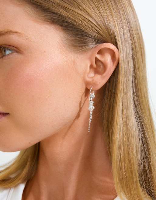 Pilgrim orecchini Maran placcati in argento, 3 di 4