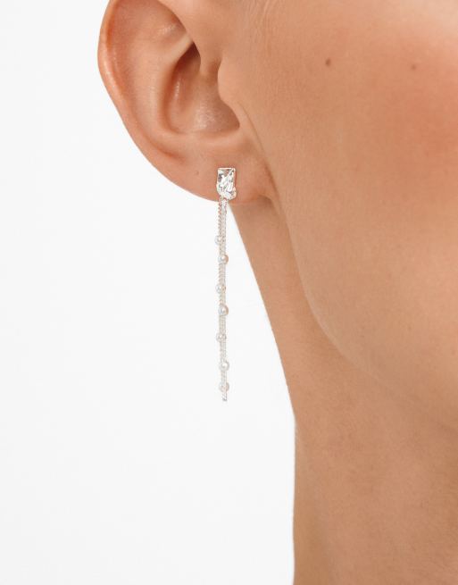 Pilgrim - pendientes Aerun plateados, 4 de 4