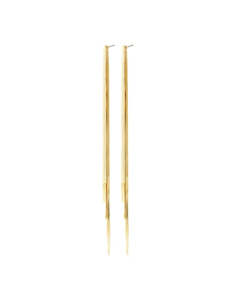 Pilgrim - pendientes Olanor chapados en oro - view 1