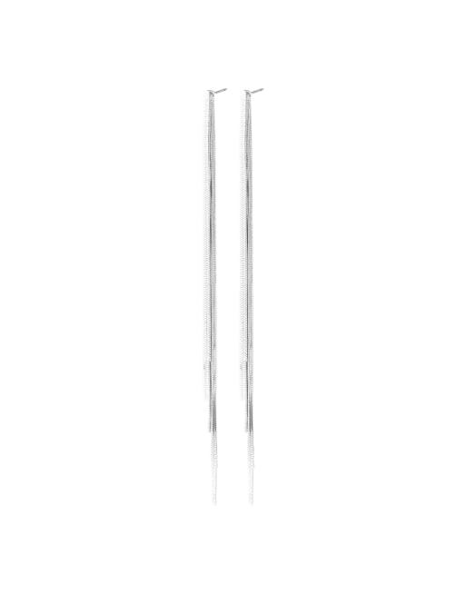 Pilgrim - pendientes Olanor plateados, 2 de 4