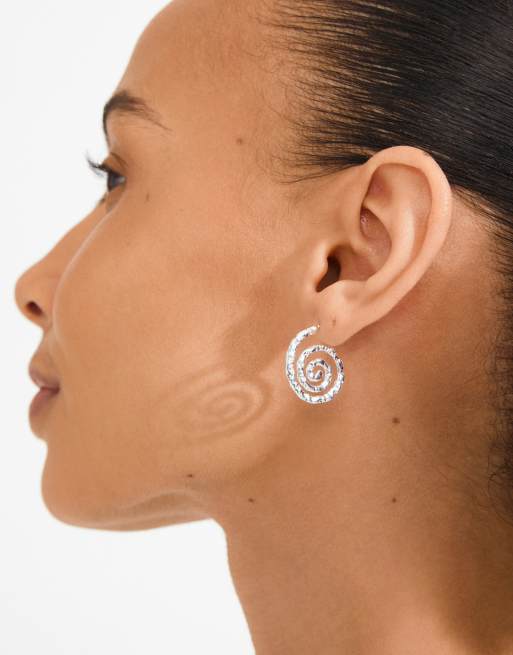 Pilgrim - pendientes Still plateados, 4 de 4