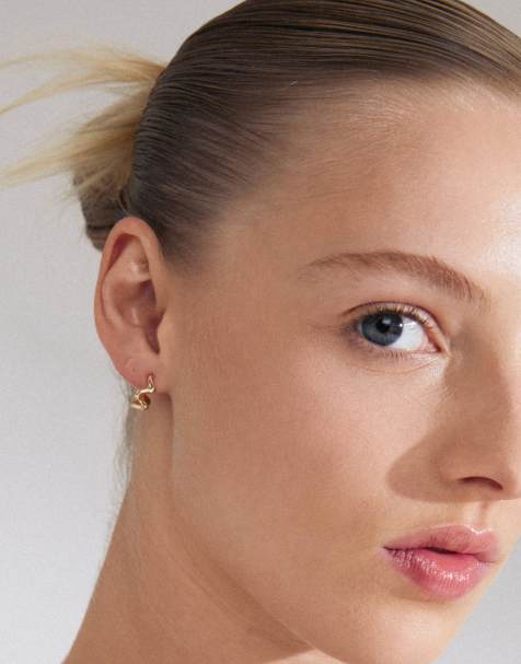 Pilgrim - Penelope - Boucles d'oreilles en plaqué or - view 1