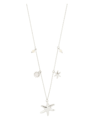 Prism - Collier en plaqué argent-Argenté One Size