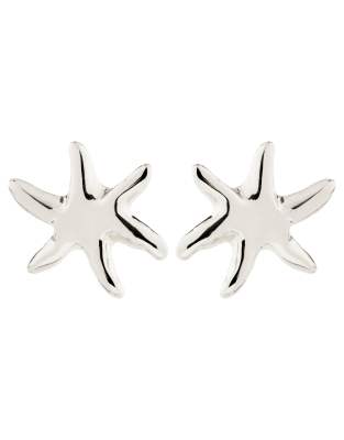 Pilgrim - Prism - Versilberte Ohrringe