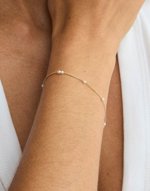 Pilgrim - pulsera Eron chapada en oro, 2 de 3