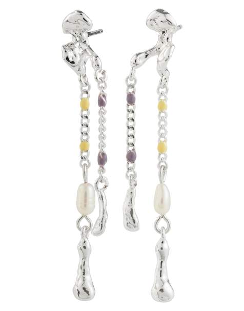 Pilgrim Reggie earrings in silver plated - view 1