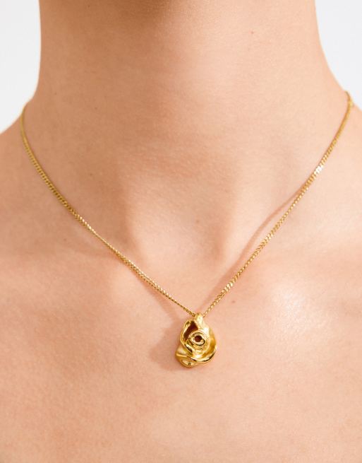 Pilgrim Riyan necklace in gold plated, 4 of 4