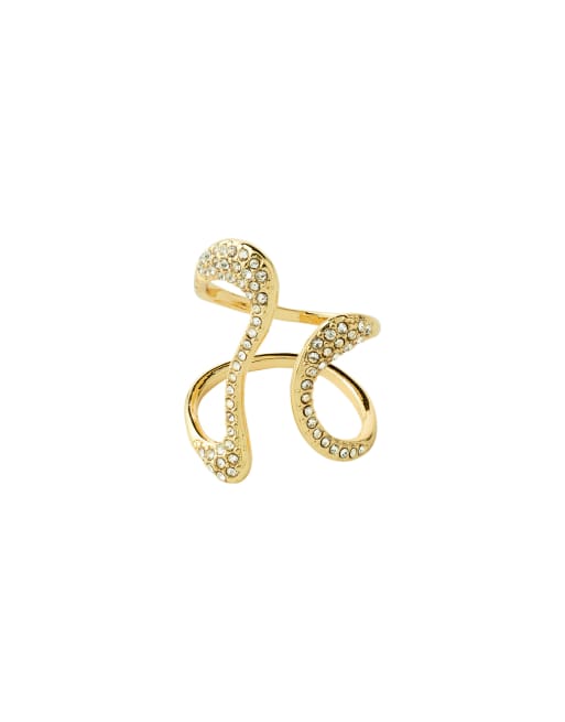 Pilgrim Root ring in goud verguld, 2 van 4