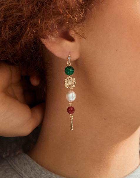 Pilgrim Sense earrings in gold plated - view 1