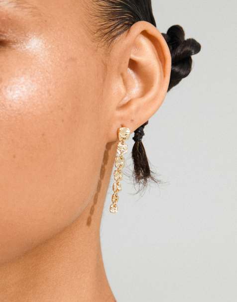 Pilgrim – Sense – Guldpläterade örhängen - view 1