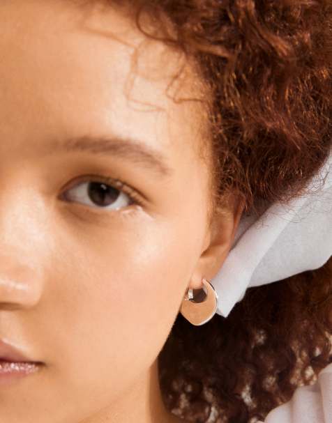 Pilgrim - Sense - Orecchini a cerchio placcati argento - view 1