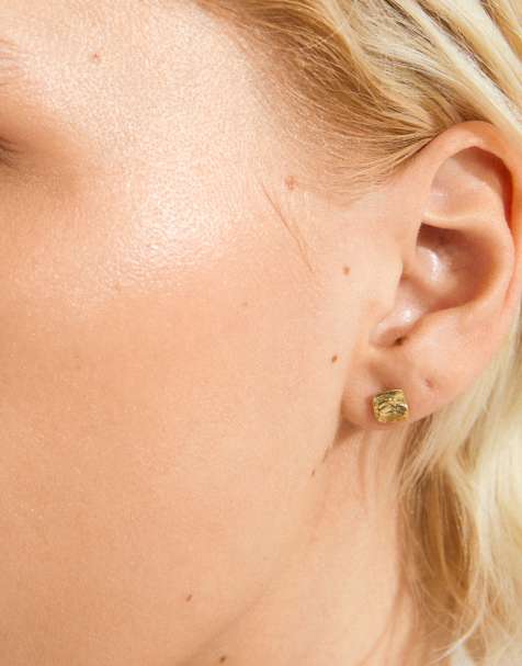 Pilgrim - Sense - Vergulde oorknopjes - view 1