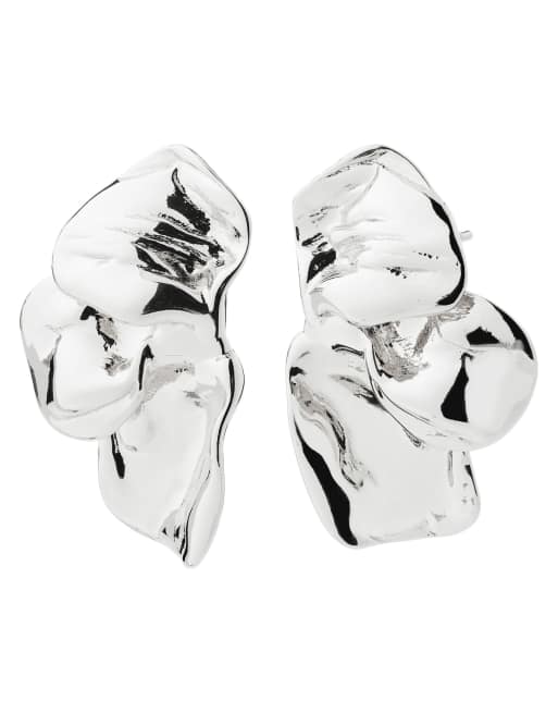 Pilgrim - Solari - Boucles d'oreilles en plaqué argent, 2 de 4