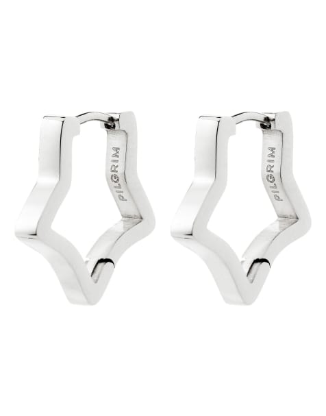 Pilgrim Solari earrings in silver plated - view 1