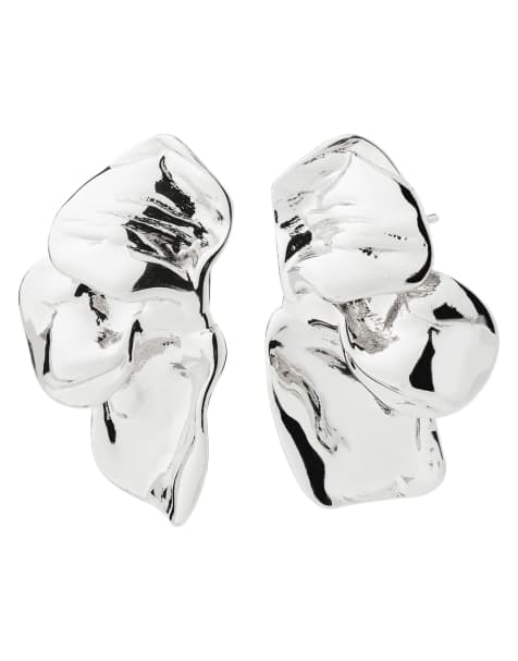 Pilgrim Solari earrings in silver plated - view 1