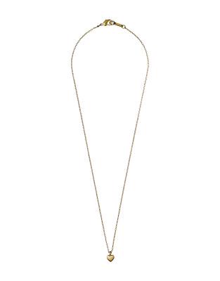 Pilgrim - Sophia - Collier avec petit pendentif caur en plaqué or-Doré