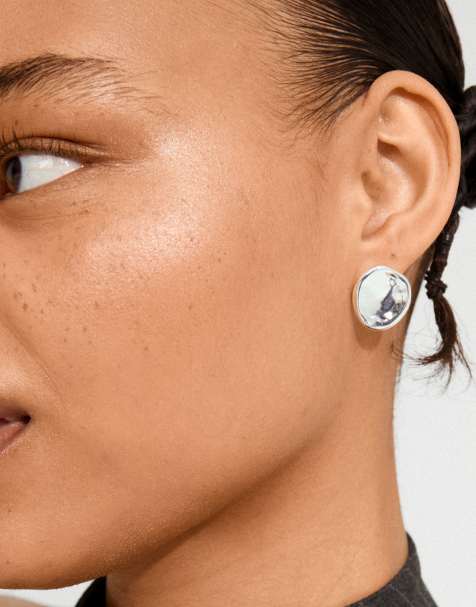 Pilgrim - Sparkle - Boucles d'oreilles en plaqué argent - view 1