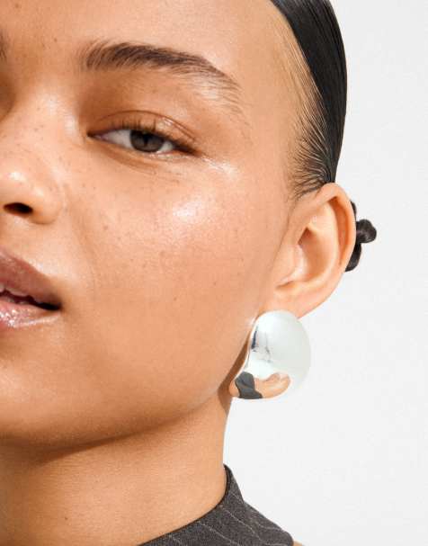 Pilgrim Sparkle earrings in silver plated - view 1