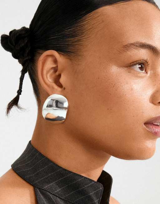 Pilgrim Sparkle earrings in silver plated, 3 of 3