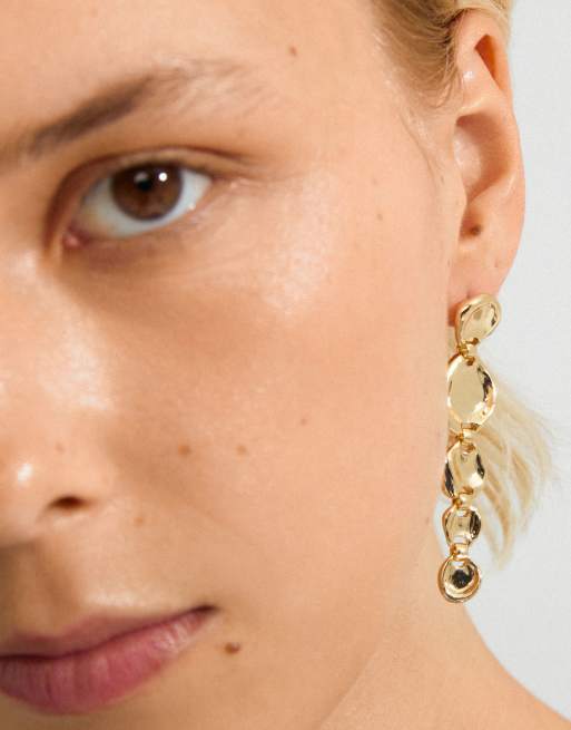 Pilgrim – Sparkle – Guldpläterade örhängen