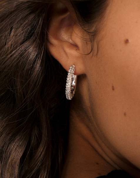 Pilgrim - Tatum - Orecchini a cerchio grandi placcati argento - view 1