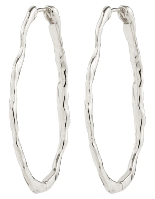 Pilgrim - Timber - Versilberte Creolen