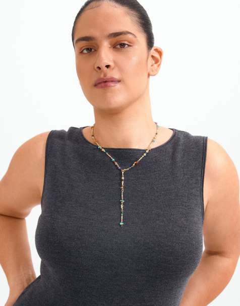 Pilgrim Trace necklace in gold plated - view 1