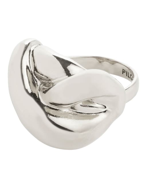 Pilgrim Unfold ring in silver plated, 2 of 4