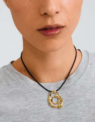 Pilgrim - Unfold - Vergoldete Halskette-Goldfarben