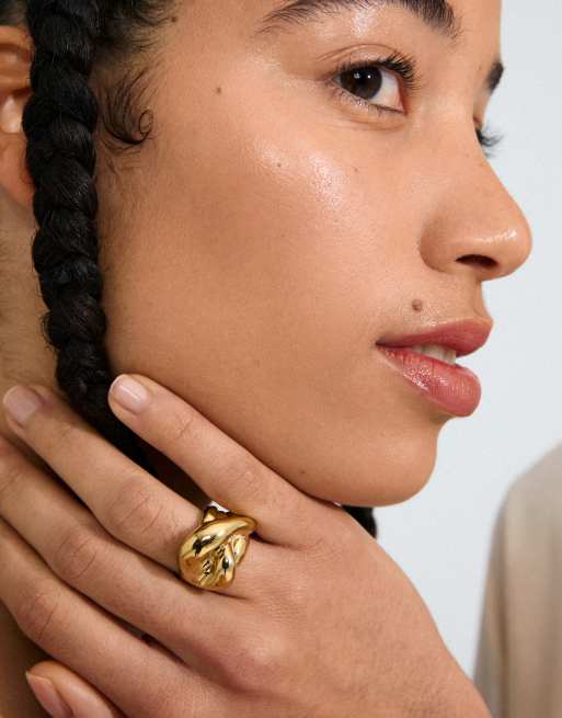 Pilgrim – Unfold – Vergoldeter Ring