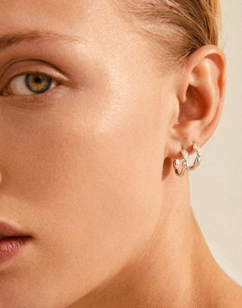 Pilgrim – Zion – Kleine, vergoldete Kreolen - view 1