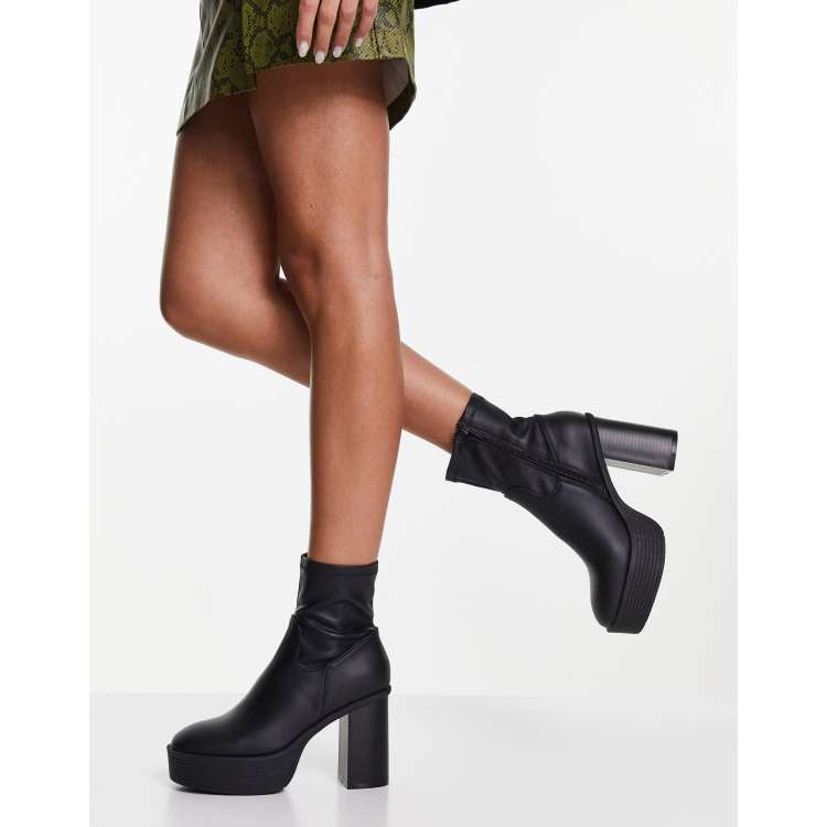 70s store chunky boots